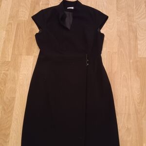 Marvin Richards Black Midi Dress